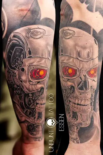 terminator tattoo T2000